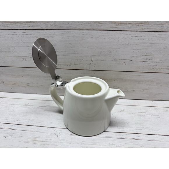 FORLIFE Stump Teapot Black Color with Stainless Lid 18-Ounce Teapot NO DIFFUSER - Picture 3 of 6